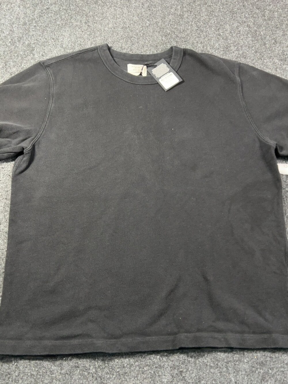 Buck Mason Black Field-Spec Cotton Heavy Tee Mens Sz XL NWI Msrp55 [OA28]